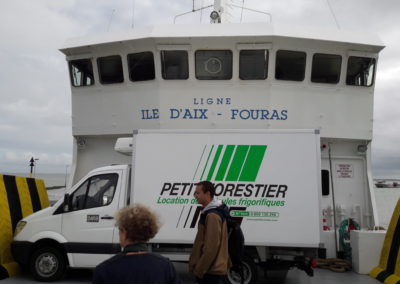 Traiteur sur bateau pour l'Île d'Aix