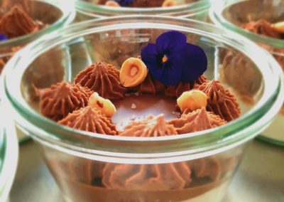 Royal Poires choco caramel - Gastronomie à Domicile Traiteur Rochefort